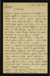 wypis z Jankowski E., Dzieje ogrodnictwa polskiego w zarysie, Warszawa 1923, s. 129 dotyczący miejscowego parku i zamku , skan 1