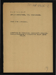 odsyłacz do Materiały do Inwentarza Rezerwatów Przyrody, zest. A. Wodziczko i Z. Czubiński nr 57, 1946, s. 26   , skan 1