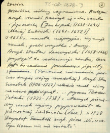 wypis z Raczyńska M., Zamek w Łowiczu w: „Ziemia” nr 19-21 (1914), dotyczący przynależności w tej miejscowości oraz zamku wzniesionego przez arcybiskupa Jarosława Bogoryna Skotnickiego w 1355 r.; ponadto informacje dotyczący ogrodu , skan 2
