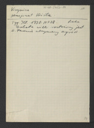wypis z „Tygodnika Ilustrowanego” nr 28 (1930) dotyczący zabytkowych obiektów w tej miejscowości, skan 1