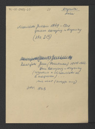 wypis z Łoza S., Słownik architektów i budowniczych Polaków oraz cudzoziemców w Polsce pracujących, Warszawa 1931 – wzmiankujący Juliana Niedzielskiego (s. 239) oraz Jana Zawiejskiego (s. 376-377) , skan 1
