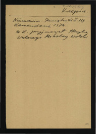 wypis z Niemcewicz J. U., Zbiór pamiętników, t. I, 1822, s. 169 wzmiankujący przyjęcie Henryka Walezego przez Mikołaja Wolskiego , skan 1