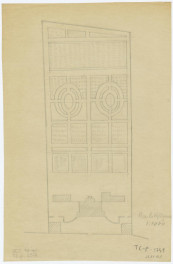 Ogród Botaniczny - plan Kołłątajowski, 1:1000, skan 1