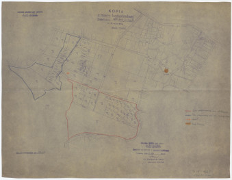 plan dzielnicy, 1:2880, skan 1