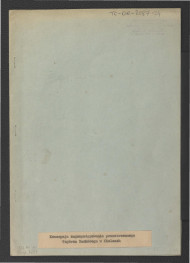 Koncepcja zagospodarowania przestrzennego Wzgórza Zamkowego w KielcachKoncepcja zagospodarowania przestrzennego Wzgórza Zamkowego w Kielcach, ODZ nr inw. TC-pl. 2657, skan 1