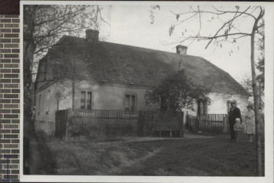 zespół dworski nr I, czworak, skan 2