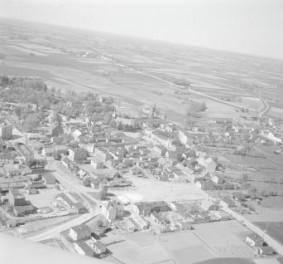 układ przestrzenny. Widok ogólny układu od strony południowej - wschodniej, skan 1
