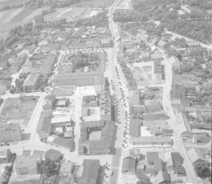 Widok ogólny centrum od strony  zachodniej, skan 1