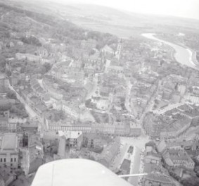 układ urbanistyczny. Widok ogólny od strony wschodniej, skan 1