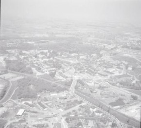 układ przestrzenny. Widok ogólny od strony południowej, skan 1