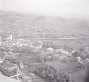 Zabudowa południowej części miasta od strony zachodniej, skan 1