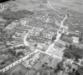 Widok ogólny centrum od strony południowej, skan 1