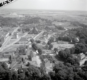 układ urbanistyczny. Widok ogólny miasta od strony północnej - zachodniej, skan 1