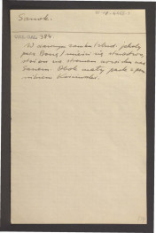 wypis z Orłowicz M., Ilustrowany przewodnik po Galicyi, Bukowinie, Spiszu, Orawie i Śląsku Cieszyńskim, Lwów 1919, s. 384 dotyczący zamku wzniesionego z inicjatywy królowej Bony oraz parku z pomnikiem Kościuszki , skan 1