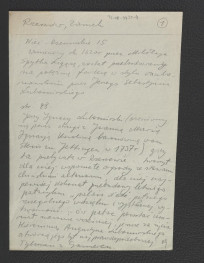wypis z Nieć J., Rzeszowskie za Sasów: rys historyczny, Rzeszów 1938, s. 15, 88, 128 dotyczący dziejów miejscowego pałacu oraz jego przynależności do rodu Lubomirskich; dwie karty , skan 1