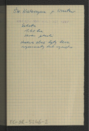 wypis z Kwestionariusz Ministerstwa Kultury i Sztuki z 1957 r. , skan 1
