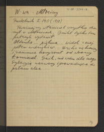 wypis z „Pustelnik” I 140 (1818) dotyczący działalności budowalnej ówczesnego budownicznego , skan 1