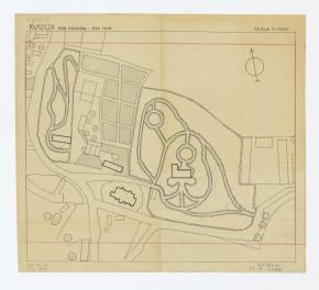 plan sytuacyjny z 1848 roku, skan 1