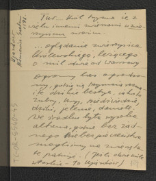 wypis z Niemcewicz J.U., Dyariusz legacji Kardynała Gaetano w roku 1595 o Ujazdowie i Warszawie w: Zbiór pamiętników o dawnej Polszcze, Lips: Breitkopf i Haertel 1839, s. 116-117 dotyczący miejscowych ogrodów; trzy karty , skan 2