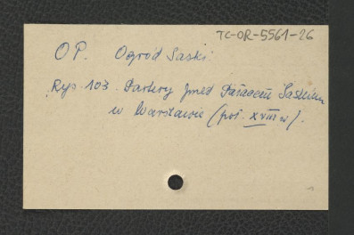 odnośnik do Ciołek G., Ogrody polskie, Warszawa 1954, rys.103, skan 1