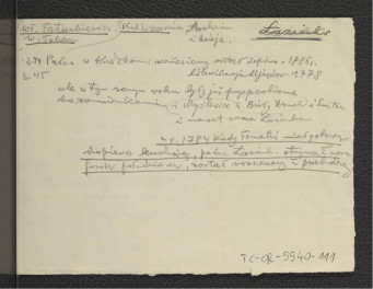 wypis z Tatarkiewicz W., Królikarnia, Analiza i Dzieje, Warszawa 1938, s. 44-45, skan 1