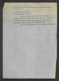 wypis z Duncker A., Posens Schloser und Burgen, Berlin 1887, s. 47 dotyczący przynależność miejscowej posesji do rodziny Branickich oraz niektórych właścicieli w wieku XVI; dwie karty , skan 1
