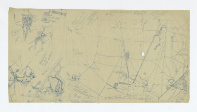 rozmieszczenie ogrodów podmiejskich na północ od Warszawy, skan 1