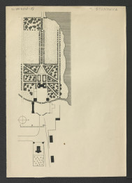 2 nadbitki planu miejscowego ogrodu w tej miejscowości w 1914 r. - Ciołek G., Ogrody polskie, Warszawa 1954, s. 89 , skan 1