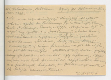 trzy wypisy z Tatarkiewicz W., Królikarnia: analiza i dzieje, Warszawa 1938, s. 11 dotyczące ogrodu Kazimierza Poniatowskiego powstałego na rogu ulicy , skan 1