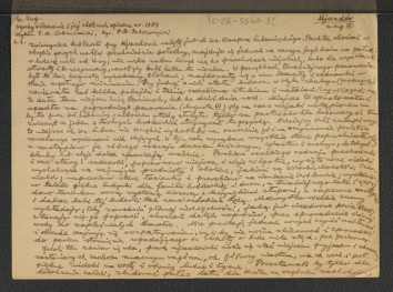 wypis z Zug S., Ogrody w Warszawie i jej okolicach opisane w 1784, Warszawa 1898, s. 3 charakteryzujący miejscową posesje; dwie karty , skan 1