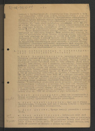 kopia rachunku nr 1/UW z 20 czerwca 1952 r. za opracowanie zgodnie z umową z 30 maja 1952 r. oraz wersja robocza założeń projektowych dla terenów Uniwersytetu Warszawskiego autorstwa G. Ciołka; rachunek-1 karta, założenia-7 kart, skan 5