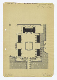 plan sytuacyjny z 1776 roku, skan 1