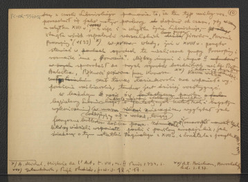 tekst, prawdopodobnie autorstwa G. Ciołka, dotyczący początków ogrodu w Łazienkach; piętnaście kart , skan 13