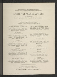 barwna reprodukcja fotografii czarno-białej zamieszczonej w Tatarkiewicz W., Łazienki warszawskie, Warszawa 1957, a ukazującej fragment miejscowego parku , skan 2