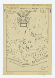 plan sytuacyjny 1845 rok, skan 1