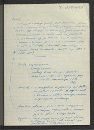 prawdopodobnie wypis z Gieysztor, Aleksander; Herbst, Stanisław; Szwankowski, Eugeniusz: Kształty Warszawy; BHSK 1947, s.185(?), skan 1