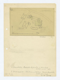 plan sytuacyjny (Zakład Architektury Politechniki inwentarz 583), skan 1