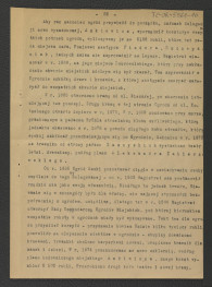 fragment tekstu z Drege J., Ogrody w Polsce w: Wielka Encyklopedya Powszechna Ilustrowana, t. IV, Warszawa 1904 dotyczący miejscowego ogrodu; dziesięć kart , skan 10