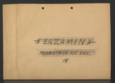 fotografia czarno-biała przedstawiająca plan rozplanowania terenu - r .1770 - Akta Komisji Brukowej, skan 3