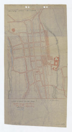 plan sytuacyjny klasztoru i terenów otaczających, skan 1