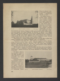 karta pochodząca z czasopisma „Ziemia” nr 15-16 (sierpień 1931) zawierająca tekst autorstwa Jana Danielskiego pt. Zamek w Rzeszowie (s. 283-284) oraz zawierająca dwie reprodukcje fotografii czarno-białej, skan 2