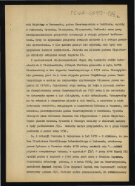 referat, artykuł lub notatka autorska G. Ciołka pt. Najstarszy plan rezydencji puławskiej dotyczący planu odnalezionego podczas przygotowań do obchodów 150-lecia Muzeum w Puławach , skan 6