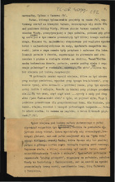 fragment tekstu G. Ciołka dotyczący miejscowych ogrodów zarówno w podwarszawskiej wioscę Powązki jak i ich dziejów, właścicieli oraz charakteru miejscowej rezydencji; dwie karty , skan 2