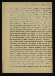 fragment tekstu dotyczący dziejów oraz urządzenia dóbr w w tej miejscowości; być może część tekstu Dębicki L., Puławy: monografia z życia towarzyskiego, politycznego i literackiego, Lwów 1887, s. 45-54; dziesięć kart; błąd w numeracji: karta 48 występuje dwukrotnie na różnych kartach , skan 3