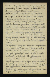 wypis z Jankowski E., Dzieje ogrodnictwa polskiego w zarysie, Warszawa 1923, s. 100-105 i 107 dotyczący dziejów miejscowego ogrodu, tamtejszego drzewostanu, urządzeń parkowych, zabytkowych obiektów oraz pałacu; trzy karty , skan 2