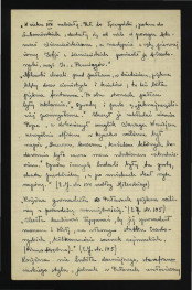 wypis z Jankowski E., Dzieje ogrodnictwa polskiego w zarysie, Warszawa 1923, s. 100-105 i 107 dotyczący dziejów miejscowego ogrodu, tamtejszego drzewostanu, urządzeń parkowych, zabytkowych obiektów oraz pałacu; trzy karty , skan 4