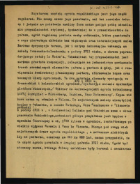 opinia w sprawie terenów ogrodowych w tej miejscowości sporządzona przez G. Ciołka w 1949 r. dotyczący miejscowego ogrodu; pięć kart, skan 5
