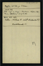 odsyłacz do Jankowski E., Dzieje ogrodnictwa polskiego w zarysie, Warszawa 1923, s. 188 wzmiankujący wiekowe dęby w miejscowym, zaniedbanym parku; Łoza S., Słownik architektów i budowniczych Polaków oraz cudzoziemców w Polsce pracujących, Warszawa 1931, s. 132-133 wzmiankujący A. Höhne’a zaangażowanego przy wznoszeniu miejscowego pałacu , skan 1