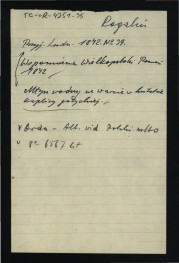 wypis z „Przyjaciel Ludu” nr 39 (1842) wzmiankujący młyn wodny na Warcie stylizowany na gotycką kaplice; odsyłacz do Orda N., Album widoków historycznych Polski…, Warszawa 1873-1883, skan 1