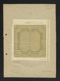 plan sytuacyjny z około 1780 roku, skan 1